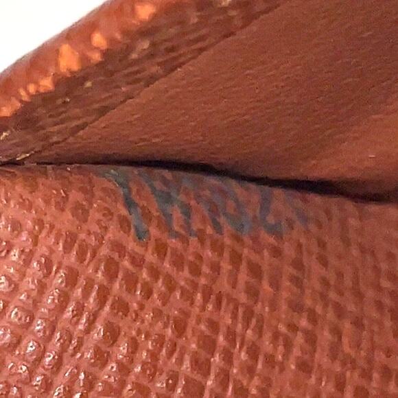 Authentic Louis Vuitton LV Monogram Porte Monnaie Leather Compact Wallet - Picture 15 of 15